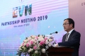 Chủ tịch HĐTV EVN Dương Quang Thành phát biểu tại EVN Partnership Meeting 2019