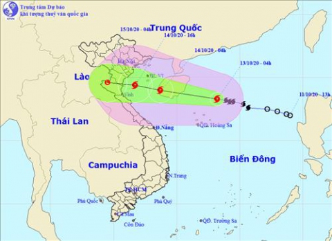 Công điện của EVN về việc ứng phó với áp thấp nhiệt đới có khả năng mạnh lên thành bão