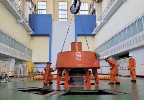 Thủy điện Thác Mơ: sửa chữa tổ máy H1 đạt chất lượng và vượt tiến độ