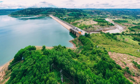 Thủy điện An Khê – Ka Nak linh hoạt điều tiết hồ chứa, cấp 54 triệu m3 nước cho hạ du
