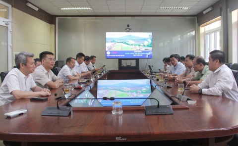 Cục Thủy lợi - Bộ Nông nghiệp và Phát triển Nông thôn làm việc với Thủy điện Thác Mơ