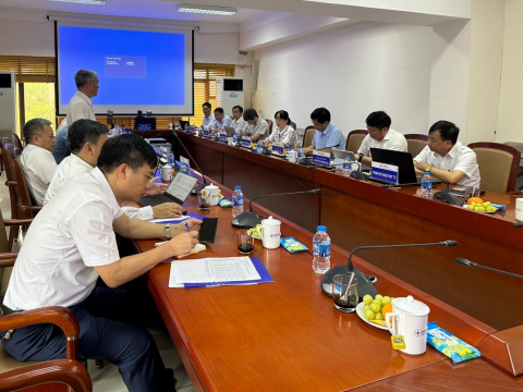 Nhiệt điện Phả Lại làm việc với Tập đoàn Công nghiệp Than - Khoáng sản Việt Nam
