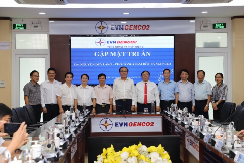 Gặp mặt tri ân đồng chí Nguyễn Duy Lăng – Phó Tổng Giám đốc EVNGENCO2