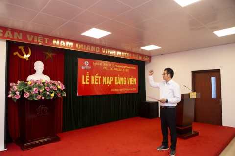 Đảng ủy Nhiệt điện Hải Phòng triển khai thực hiện nhiệm vụ kết nạp và khai trừ đảng viên