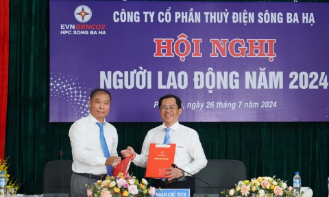 Thủy điện Sông Ba Hạ tổ chức thành công Hội nghị Người lao động năm 2024