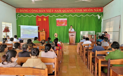 TMP tuyên truyền cảnh báo vận hành hồ chứa, đảm bảo an toàn cho vùng hạ du