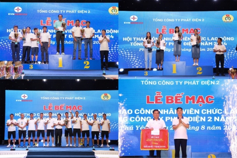 Sôi nổi Hội thao CNVCLĐ Tổng công ty Phát điện 2 năm 2024