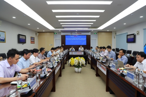 Tập đoàn Điện lực Việt Nam làm việc với EVNGENCO2 về việc sắp xếp, tinh gọn tổ chức, bộ máy
