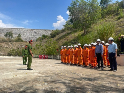 Công ty Thủy điện An Khê – Ka Nak chú trọng công tác an toàn, phòng cháy chữa cháy và cứu nạn cứu hộ