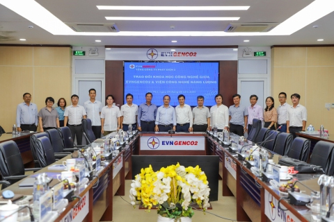 EVNGENCO2 và Viện Công nghệ Năng lượng tăng cường hợp tác nghiên cứu khoa học, chuyển giao công nghệ và đào tạo nguồn nhân lực