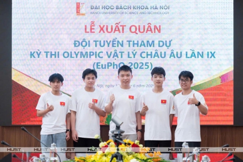 Con CBCNV Công ty Cổ phần Thủy điện A Vương giành Huy chương Đồng Olympic Vật lý châu Âu 2025