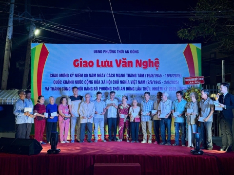 EVNGENCO2 hỗ trợ an sinh xã hội tại phường Thới An Đông