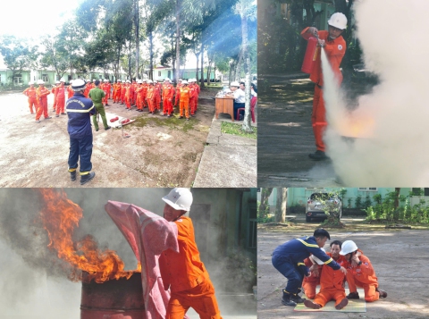 Công ty Thủy điện Quảng Trị hưởng ứng ngày toàn dân PCCC và Tháng an toàn PCCC năm 2025