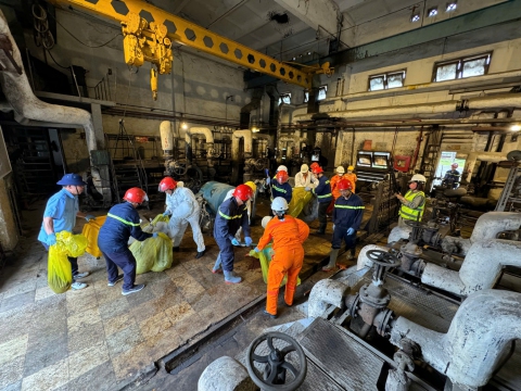 Công ty Cổ phần Nhiệt điện Phả Lại tổ chức đào tạo, huấn luyện và diễn tập ứng phó sự cố tràn dầu năm 2025