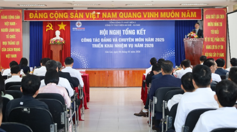 Từ vượt khó đến bứt phá: Công ty Thủy điện An Khê – Ka Nak khép lại năm 2025 đầy dấu ấn