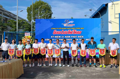 Lễ khai mạc Hội thao kỷ niệm 31 năm Ngày Phát điện