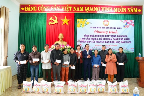 Thủy điện Quảng Trị lan tỏa nghĩa tình cộng đồng qua chuỗi hoạt động an sinh xã hội dịp tết Bính Ngọ 2026