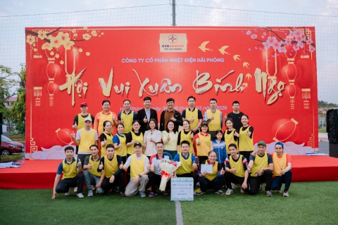 Hội vui Xuân Bính Ngọ 2026 Công ty Cổ phần Nhiệt điện Hải Phòng: Mùa xuân mới – Tinh thần mới – Thành công mới