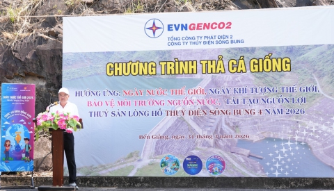 Thủy điện Sông Bung thả hơn 30.000 cá giống: lan tỏa trách nhiệm bảo vệ nguồn nước và hệ sinh thái