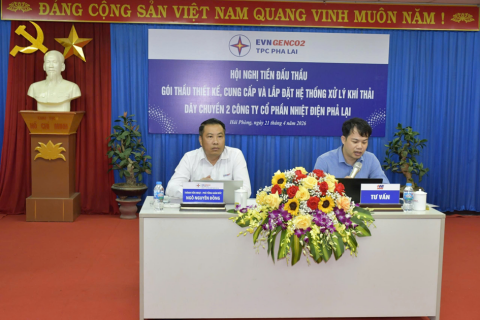 Nhiệt điện Phả Lại tổ chức thành công Hội nghị tiền đấu thầu Dự án xử lý khí thải Dây chuyền 2