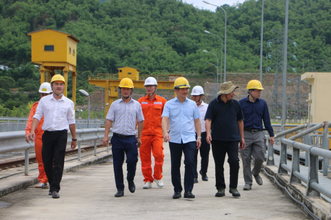 Đoàn kiểm tra Bộ Công Thương đánh giá an toàn đập, hồ chứa Thủy điện Trung Sơn