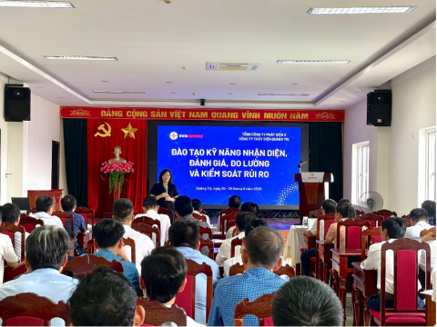 Công ty Thủy điện Quảng Trị tổ chức đào tạo kỹ năng nhận diện, đánh giá, đo lường và kiểm soát rủi ro năm 2026
