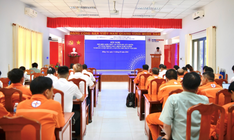 TMP tăng cường kiến thức an toàn, phòng ngừa bệnh nghề nghiệp cho người lao động