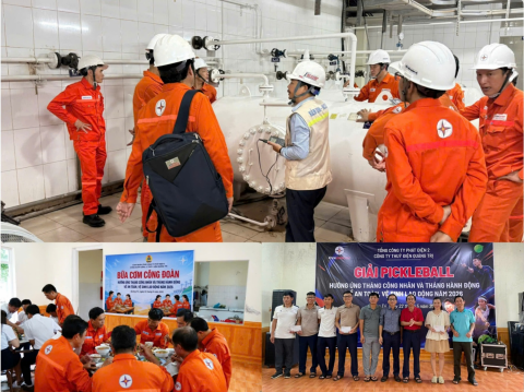 Công ty Thủy điện Quảng Trị hưởng ứng Tháng Công nhân và Tháng hành động về ATVSLĐ năm 2026
