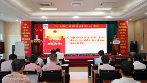 Thủy điện Sông Bung: Huấn luyện nghiệp vụ PCCC&CNCH - Nâng cao kỹ năng, sẵn sàng ứng phó