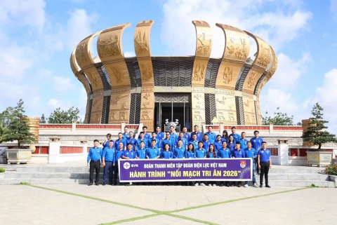 Đoàn thanh niên EVNGENCO2 đồng hành thực hiện chương trình “Nối mạch tri ân” năm 2026