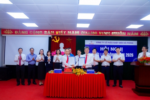Nhiệt điện Hải Phòng tổ chức thành công Hội nghị Người lao động năm 2026