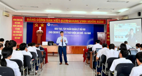 Thủy điện An Khê – Ka Nak nâng cao năng lực quản trị rủi ro cho đội ngũ CBCNV