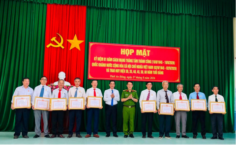 Dấu mốc 35 năm tuổi Đảng của người đảng viên Thủy điện Sông Bung
