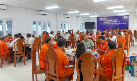 Công đoàn TMP: Bồi đắp tinh thần đoàn kết từ "Bữa cơm Công đoàn"