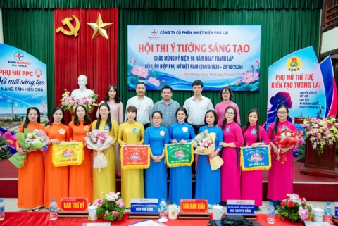 Sôi nổi Hội thi “Ý tưởng sáng tạo” của nữ công nhân viên chức lao động Công ty Cổ phần Nhiệt điện Phả Lại