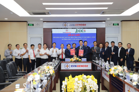 EVNGENCO2 và CC1 hợp tác phát triển các dự án trong lĩnh vực năng lượng