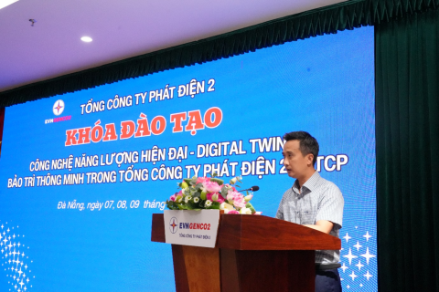 EVNGENCO2 tổ chức đào tạo về công nghệ năng lượng hiện đại, Digital Twin và bảo trì thông minh