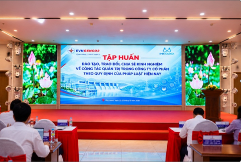 EVNGENCO2 nâng cao năng lực quản trị trong công ty cổ phần