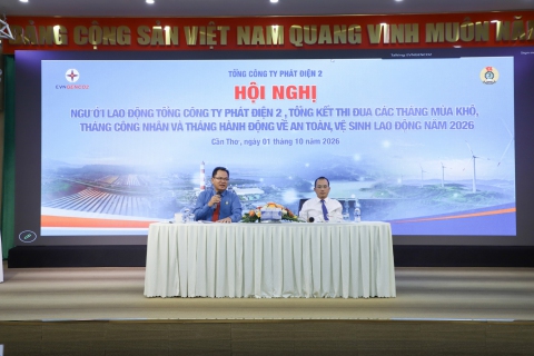 EVNGENCO2 phát huy vai trò người lao động, đồng hành cùng nhiệm vụ sản xuất kinh doanh