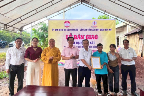 TMP chung tay mang mái ấm đến gia đình khó khăn ở xã Phú Nghĩa