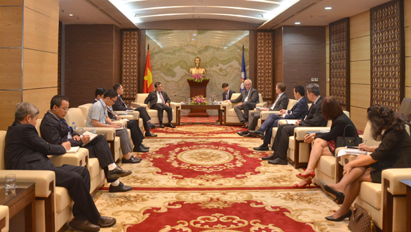 Duong Quang Thanh welcomed GE