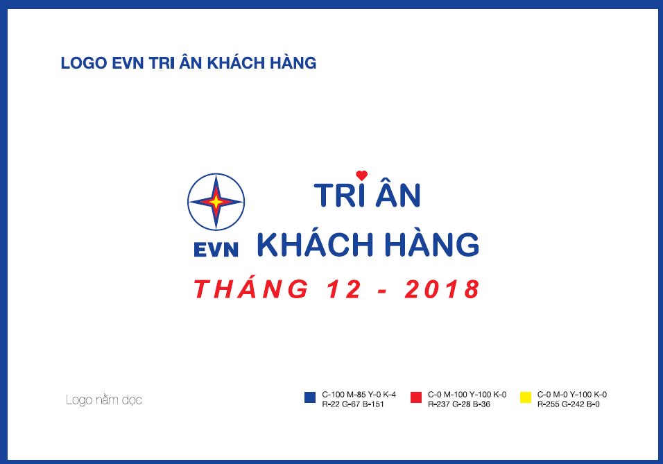 Bộ nhận diện Tháng Tri ân Khách hàng năm 2018